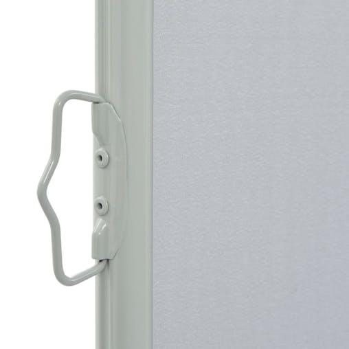 NNEVL Patio Retractable Side Awning 100 x 300 cm Grey