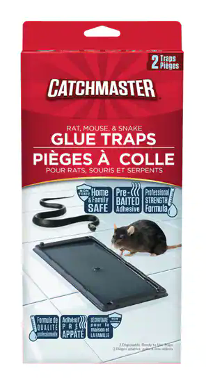 Catchmaster Rat Size Glue Traps, 2-pk