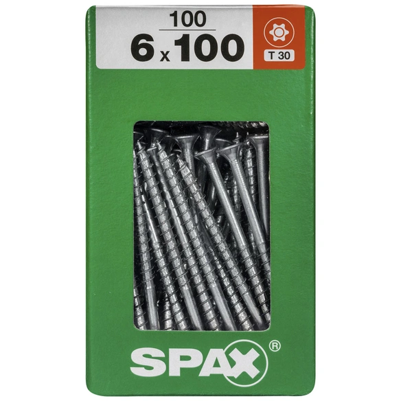 Universalschraube, 6 mm, Stahl, 100 Stk., TRX 6x100 XXL