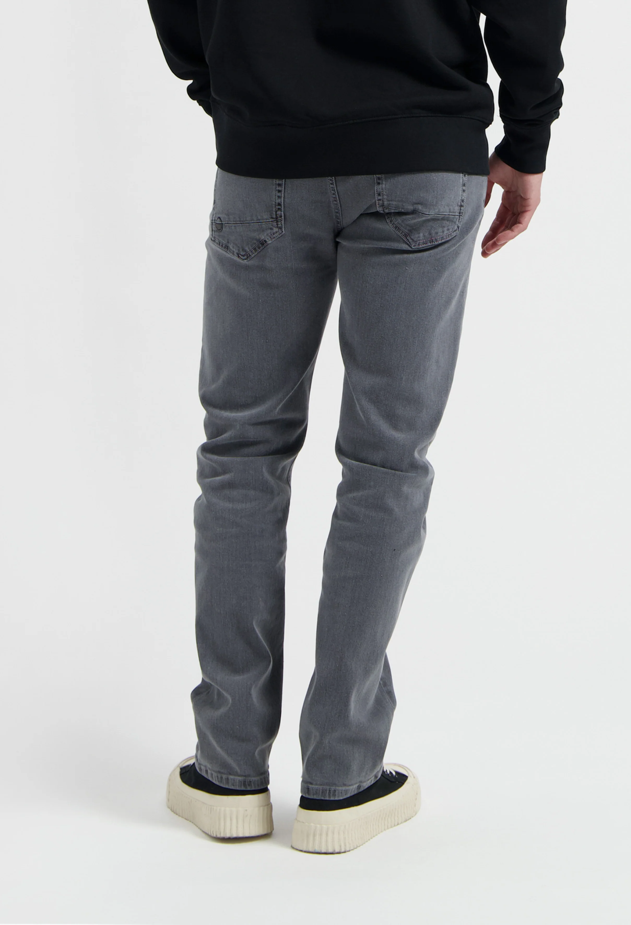Bryce Mid Straight - Light Grey