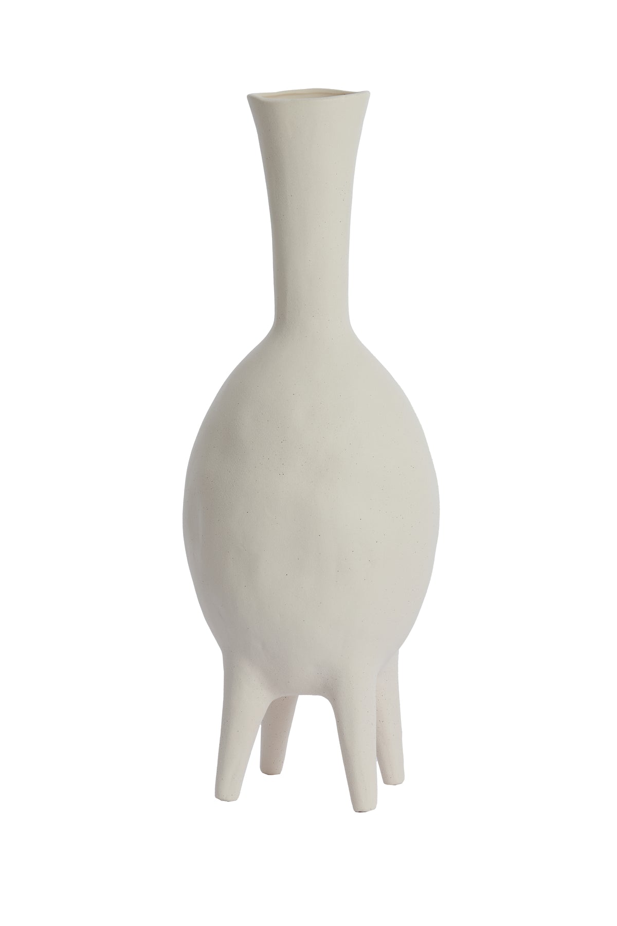 Light & Living vaas NUGINA - 23x20x62.5cm - wit