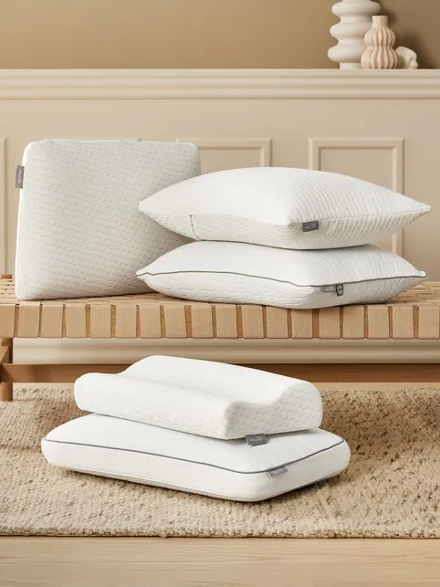 Memory foam pude 48x58x15 WELLPUR STROKKEN