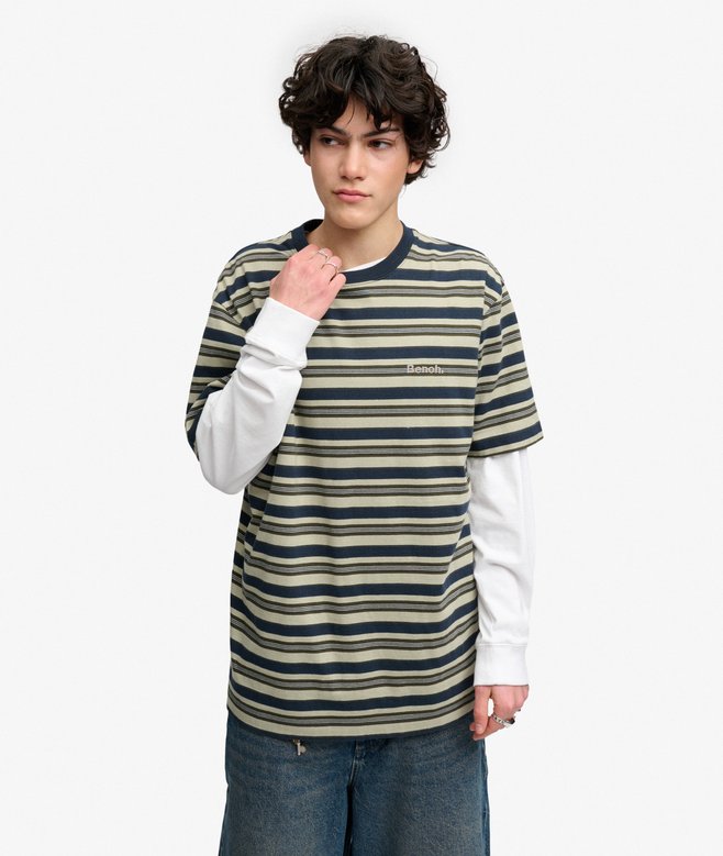Bench Boxy Stripe T-shirt