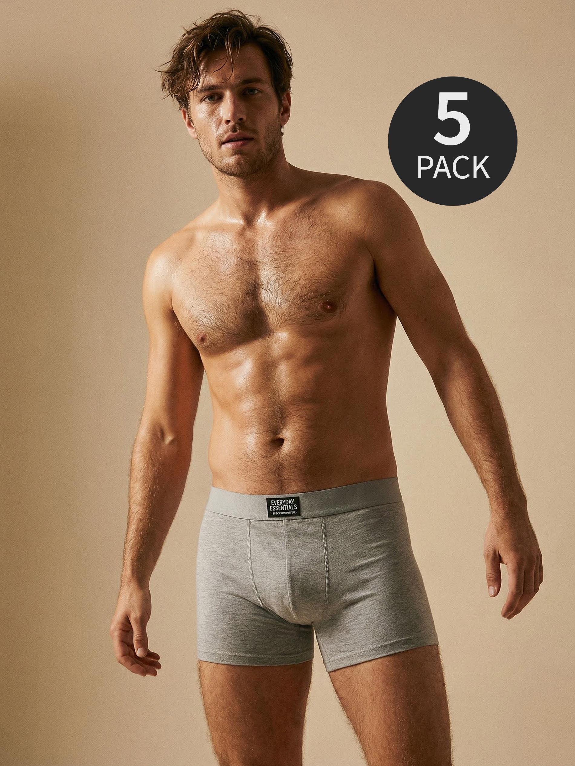 Bawełniane bokserki Classic 5 pack