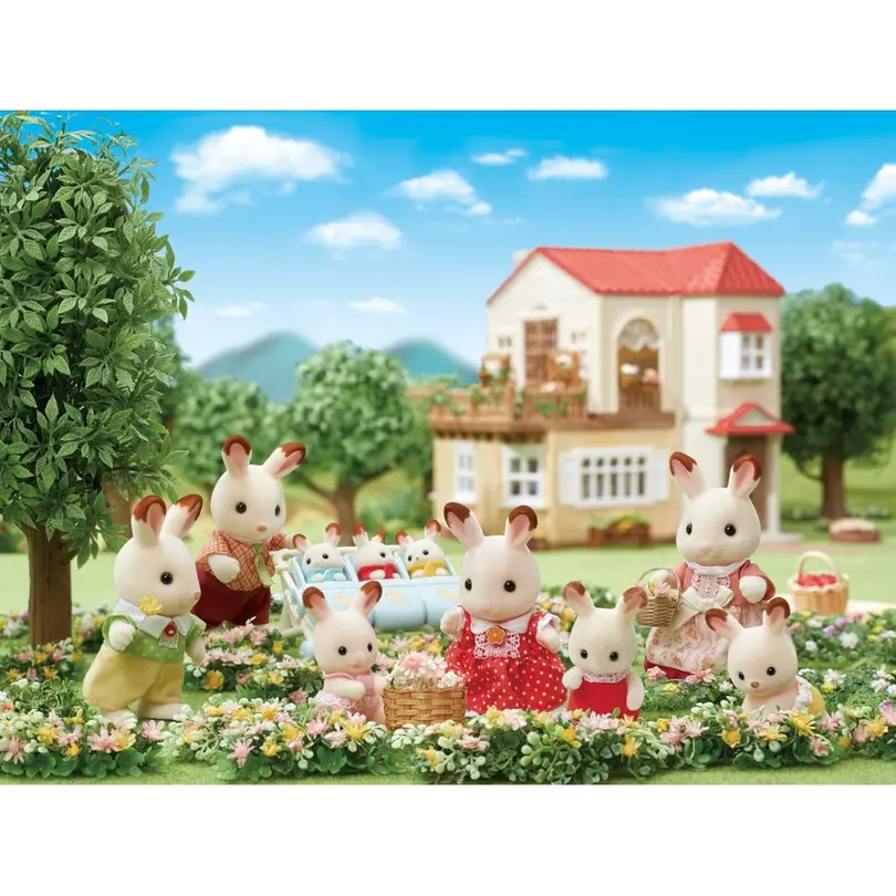 Spielset 4-teilig Schokoladenhasen Familie