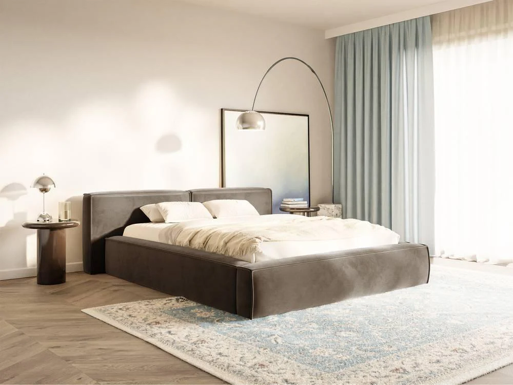 Bedframe Remera laag velvet 200 x 200 cm