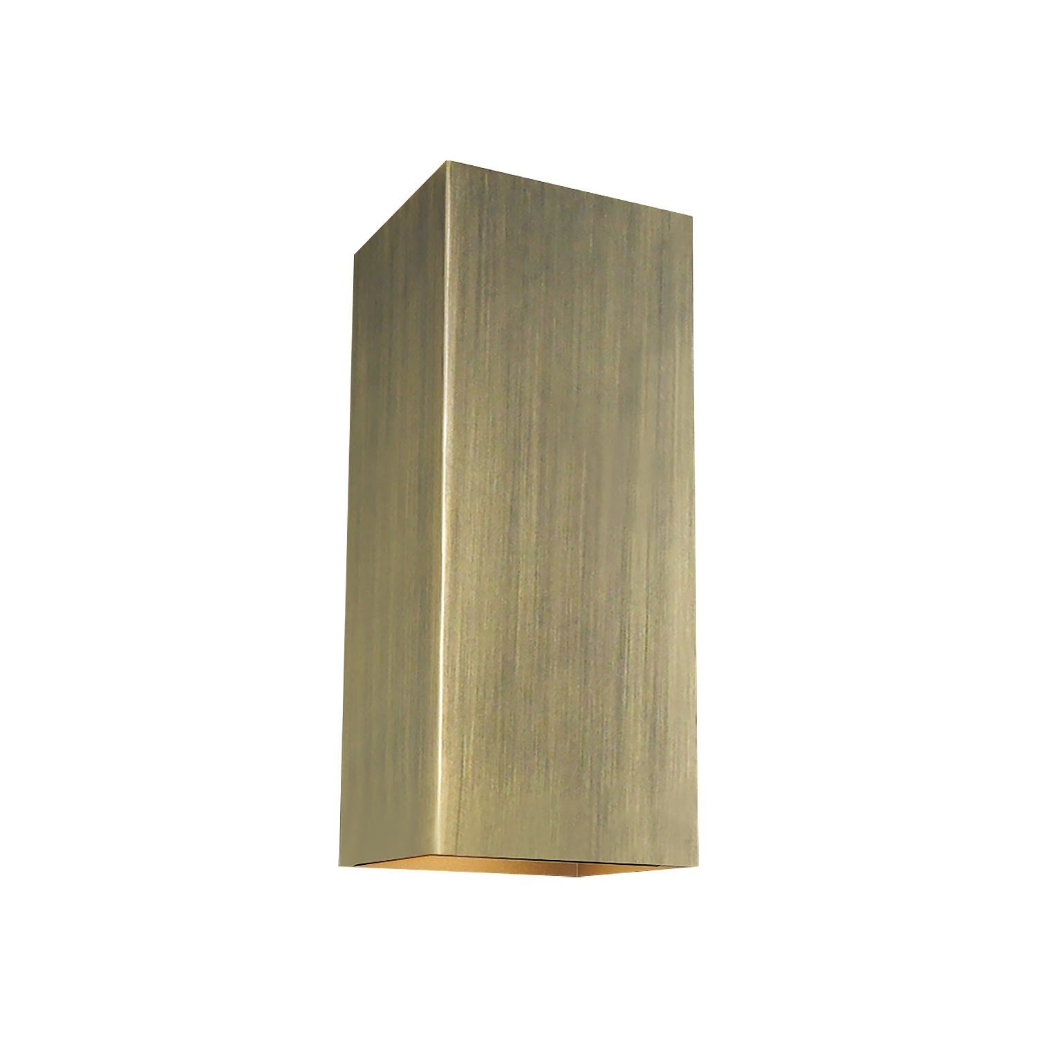 Artdelight wandlamp Dante - 2 lichts - 9 x 24  cm - brons