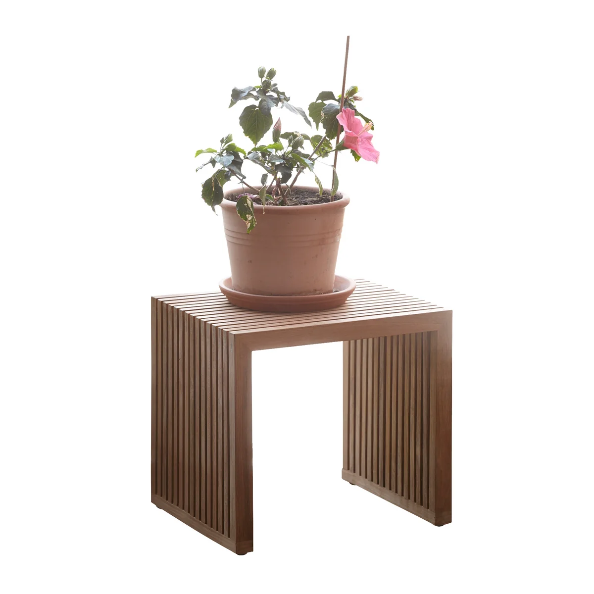 Jan Kurtz - Tivoli Hocker, Teakholz