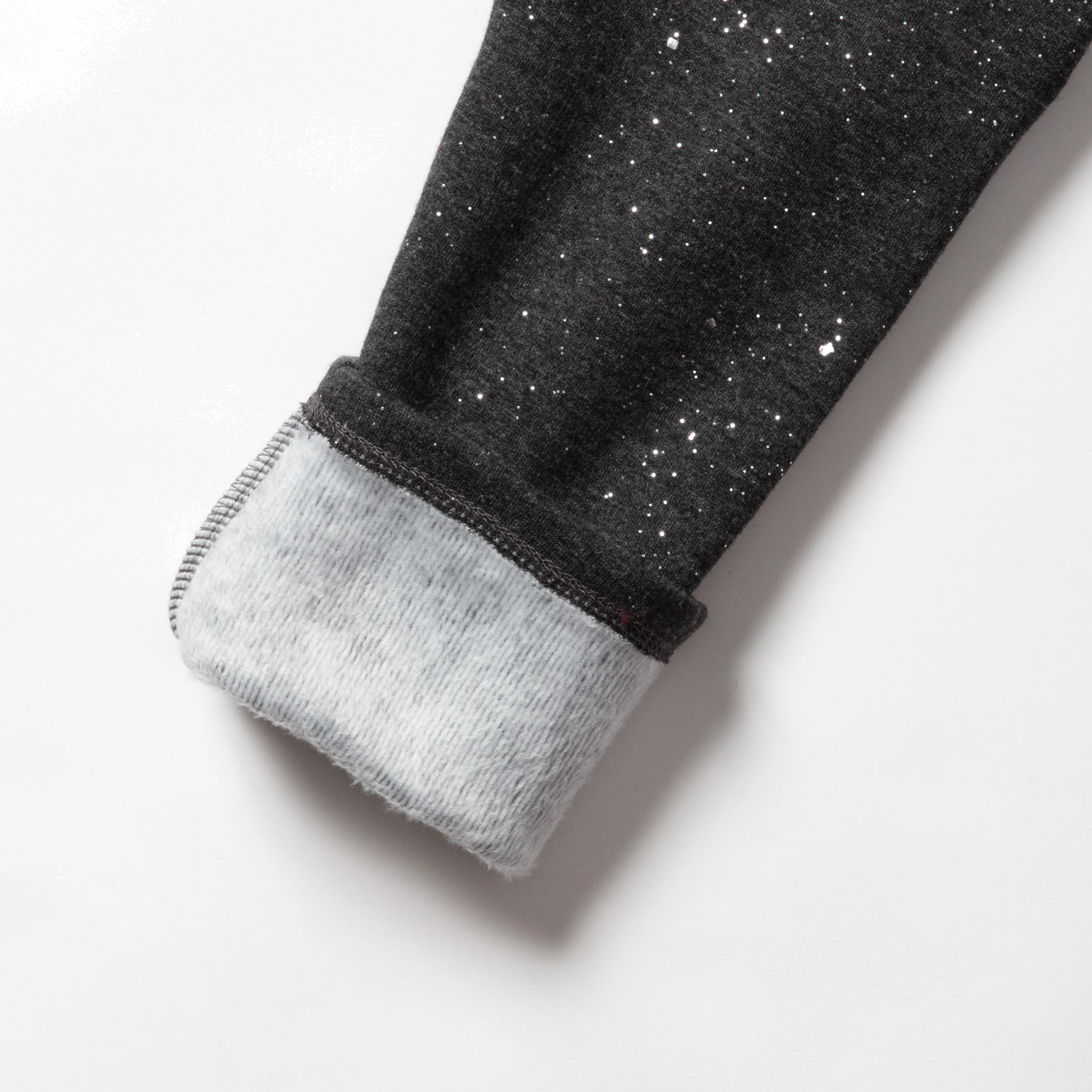 Girls Rock Hopper Plush-Lined Leggings - Sparkle