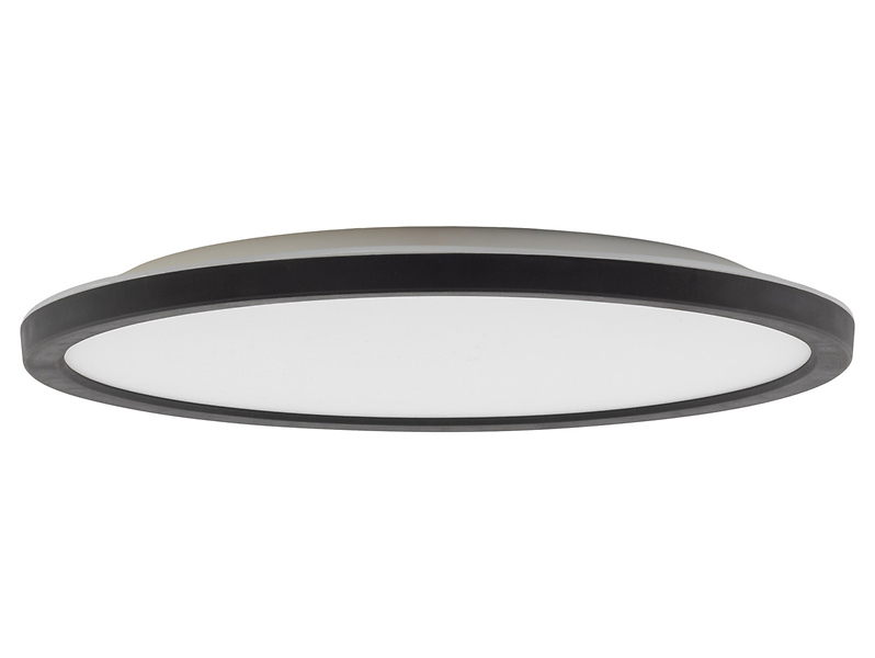 Plafon łazienkowy Aqua LED ze ściemniaczem czarny