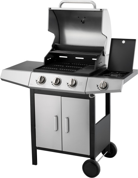 Grill Gazowy Fieldmann Fzg 3010 3 Palniki   Boczny