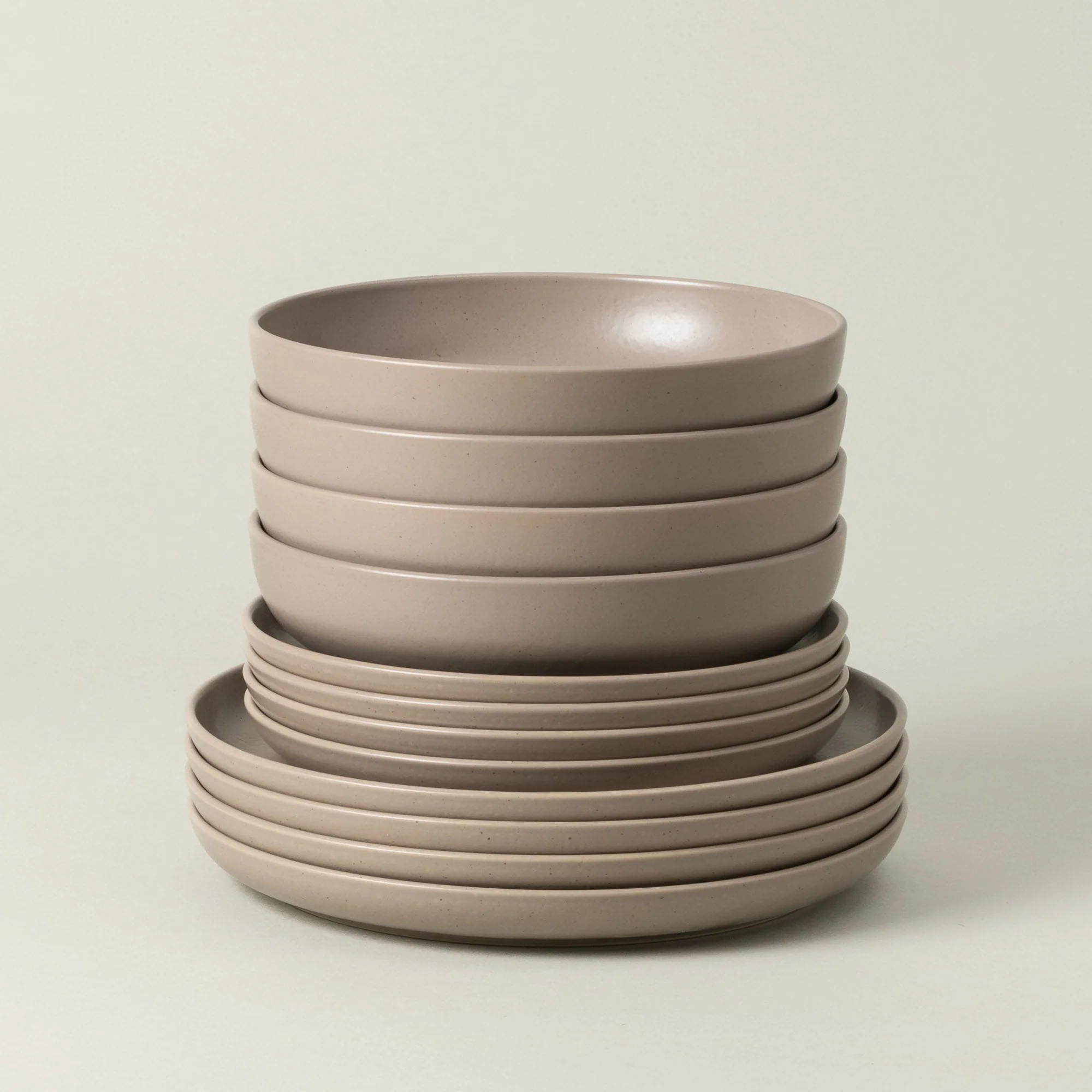 12-Piece Dinnerware Set with Soup/Pasta Bowl Pacifica, Casafina by COSTA NOVA
