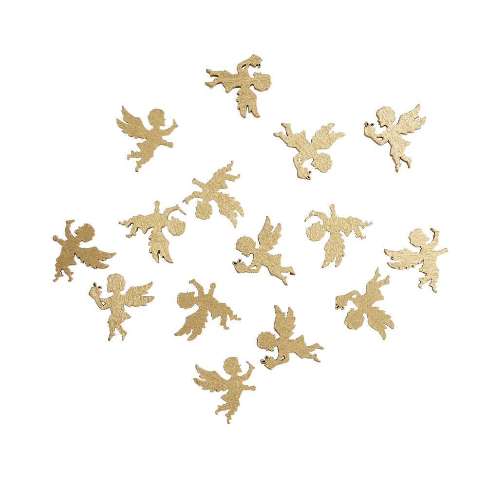 Décoration de table en papier doré motif No&euml;l 100 pièces
