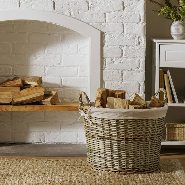 Habitat Willow Storage Basket - Grey