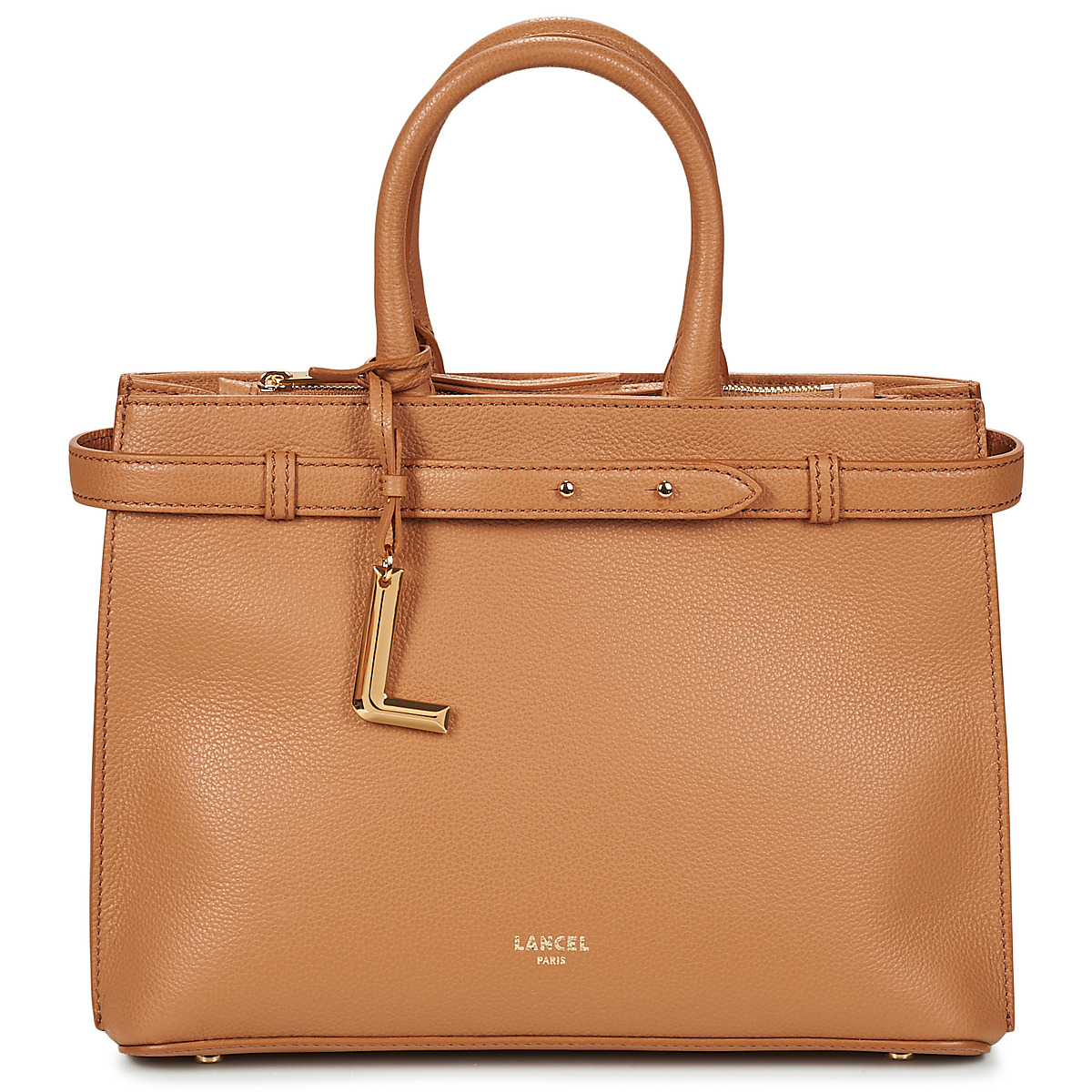 Lancel - FAUBOURG CARRYALL ZIP M - Camel