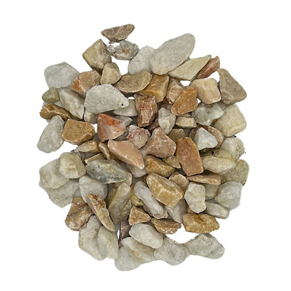 Pack Gravier Marbre Rose Espagnol 8/16mm   Plaques Alvéolaires 15M², Big Bag de 0,75m3 ( /- 1000Kg) - Livraison PREMIUM