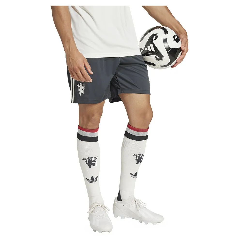 adidas Manchester United 24/25 3 Stripes shorts