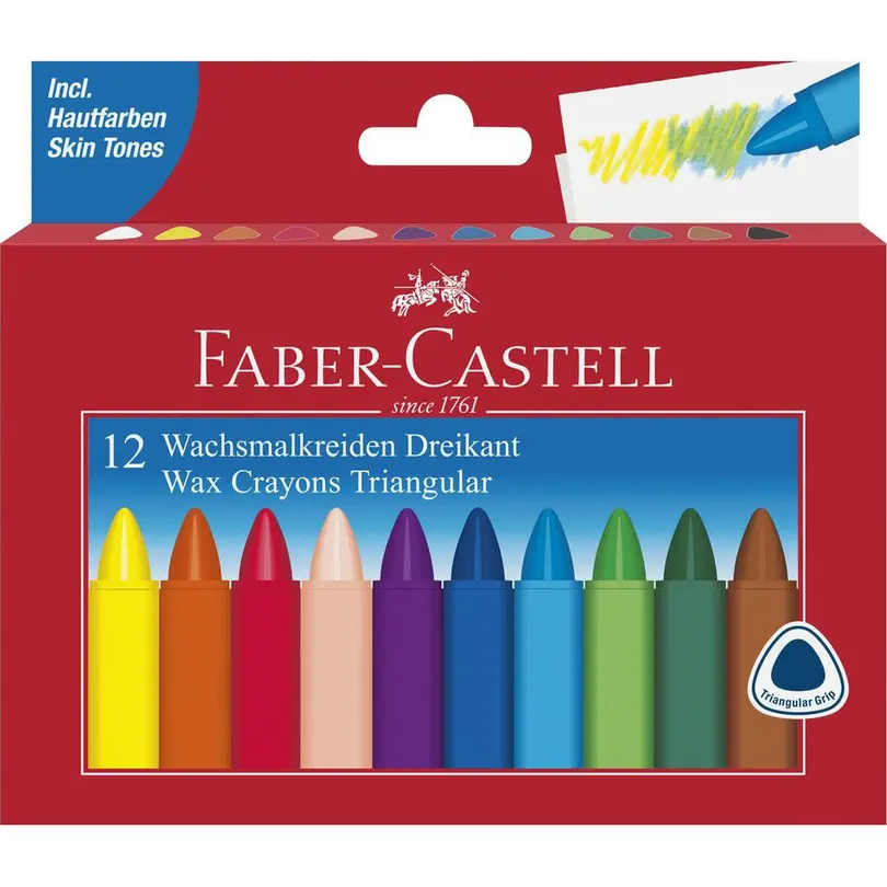 Kreide 12er-Set Kreativ
