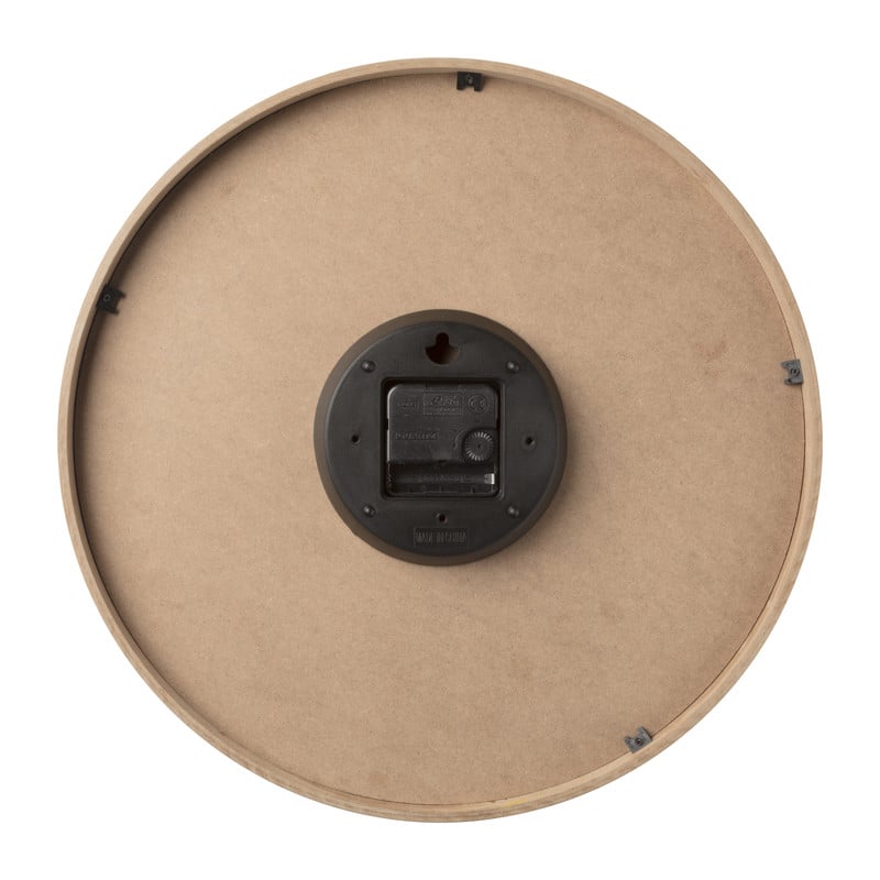 Wandklok woody - &Oslash;38x5 cm