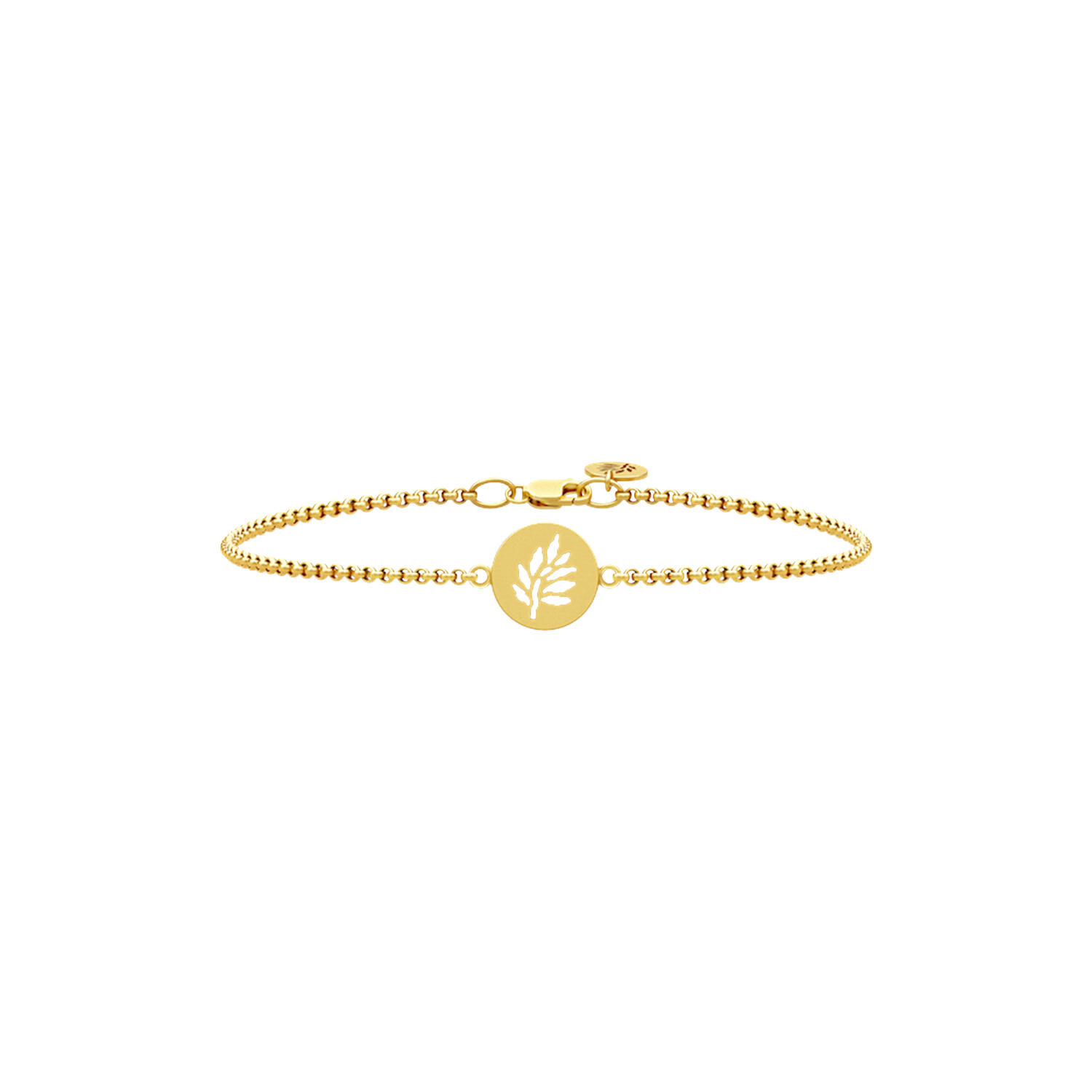 Signature Bracelet, gold
