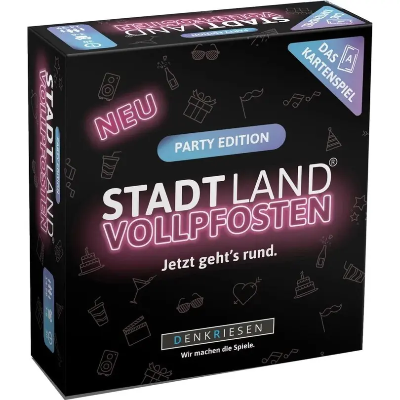 Kartenspiel 120er-Set Party & Quiz