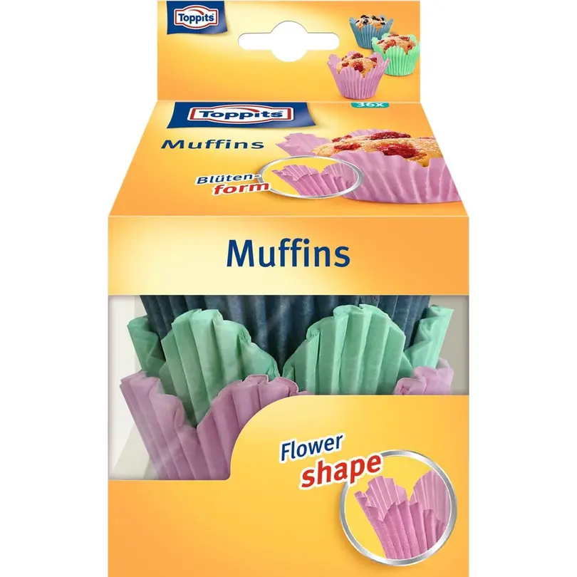 Papierförmchen Blüte
