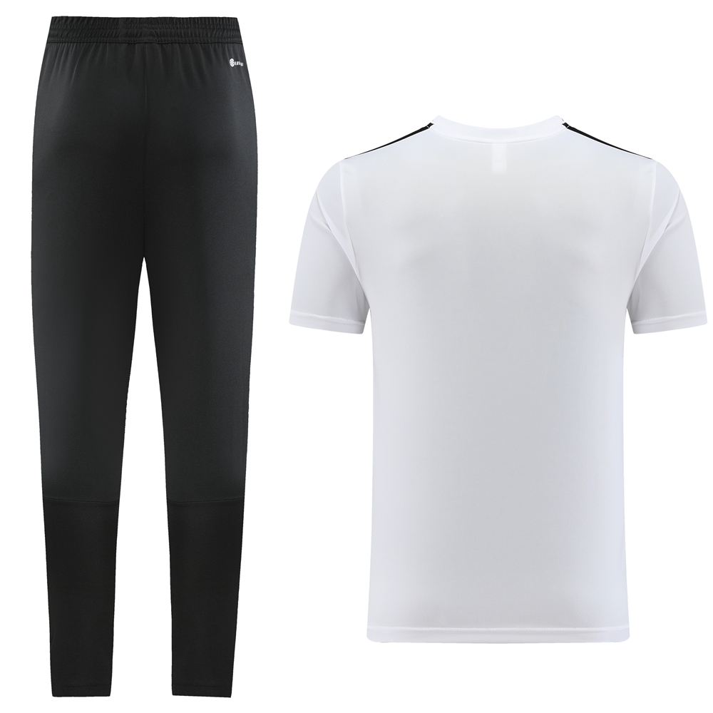 Adidas Short Sleeve Training Jersey Set - AD05- White/Green