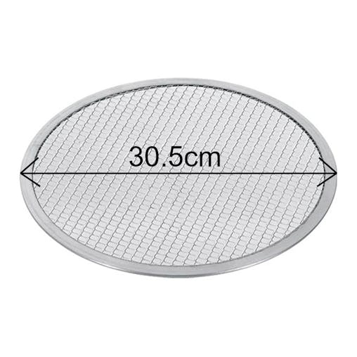 SOGA 12-inch Round Seamless Aluminium Nonstick Commercial Grade Pizza Screen Baking Pan