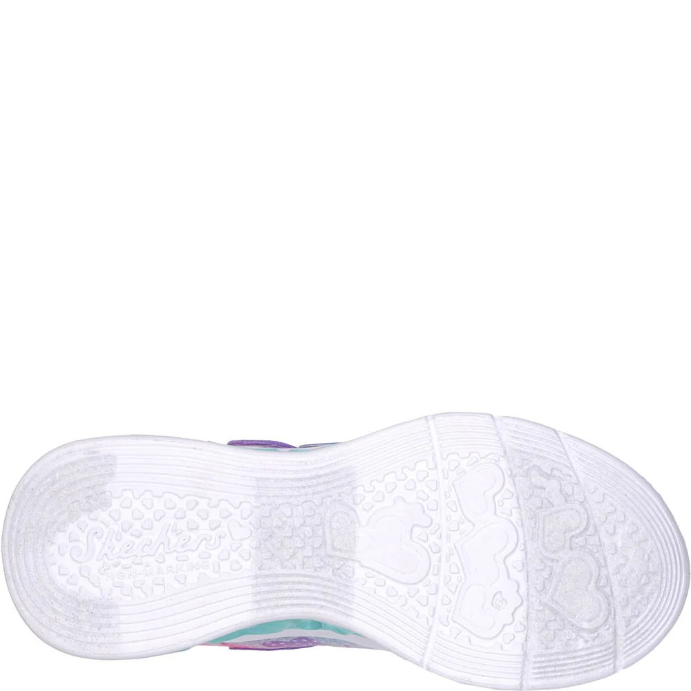 Skechers Flutter Heart Lights Simply Love Trainers