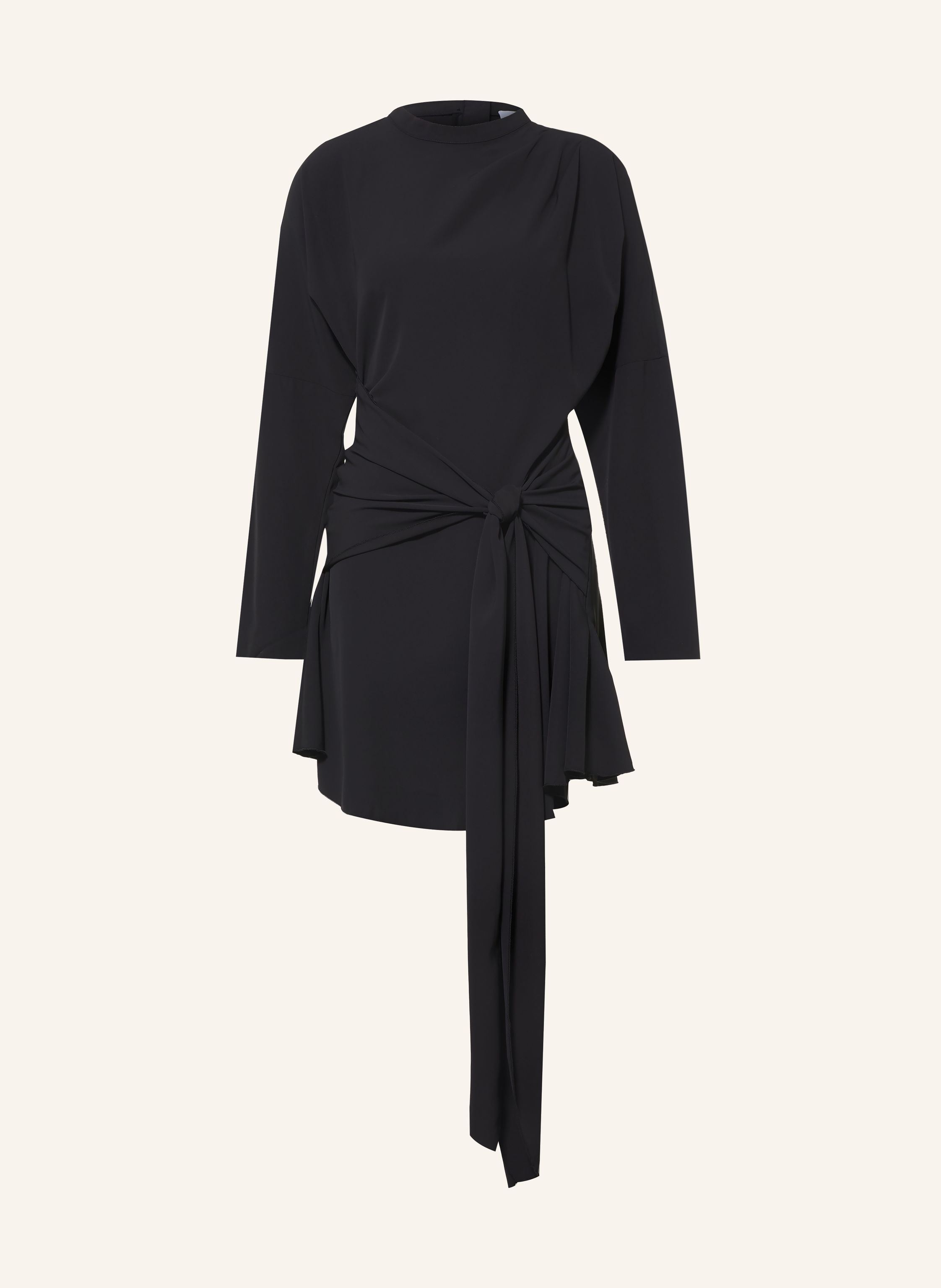 GANNI Kleid in Wickeloptik