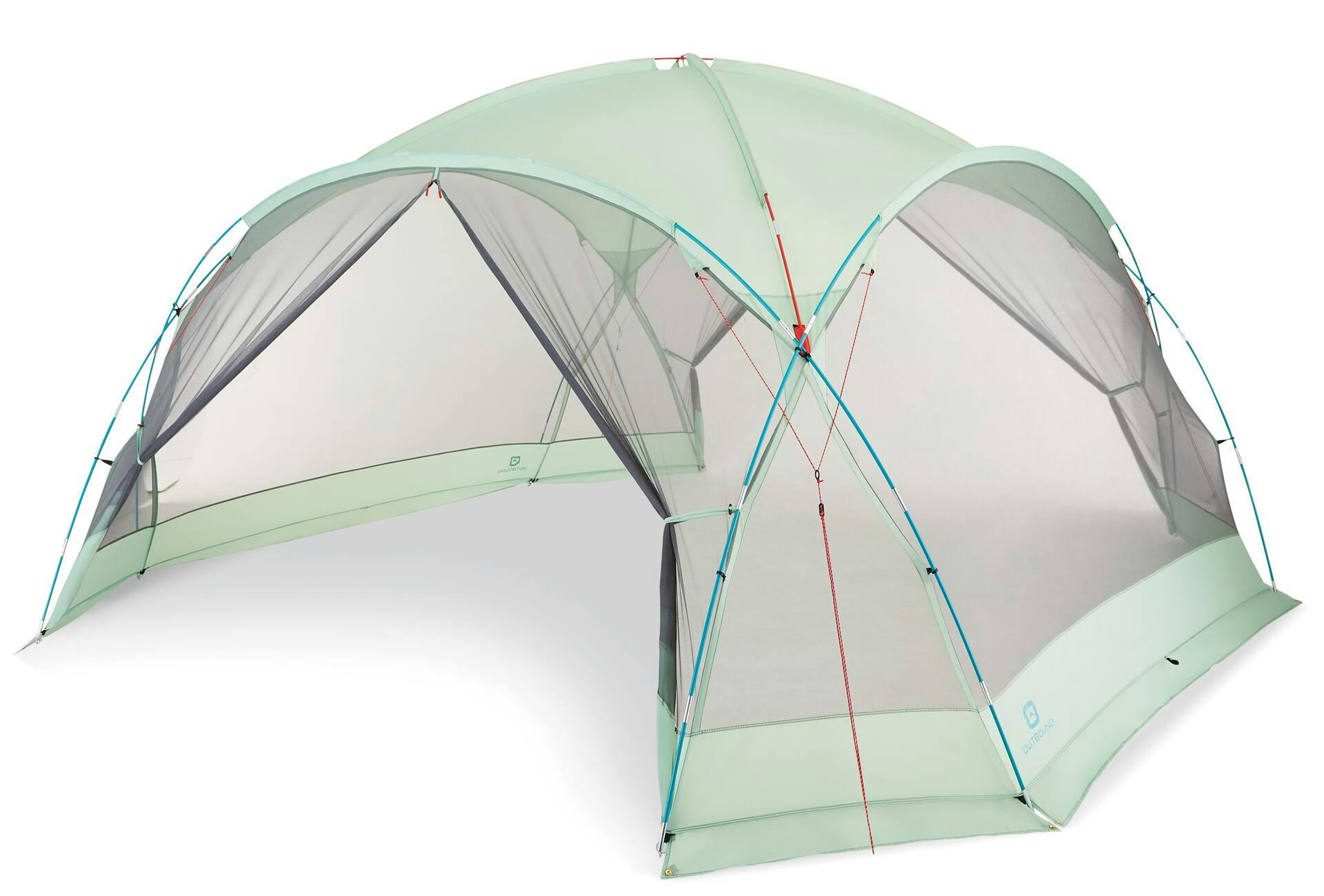 Outbound 2-Door Screen House/Canopy Tent/Gazebo Camping Shelter, 14-ft x 14-ft