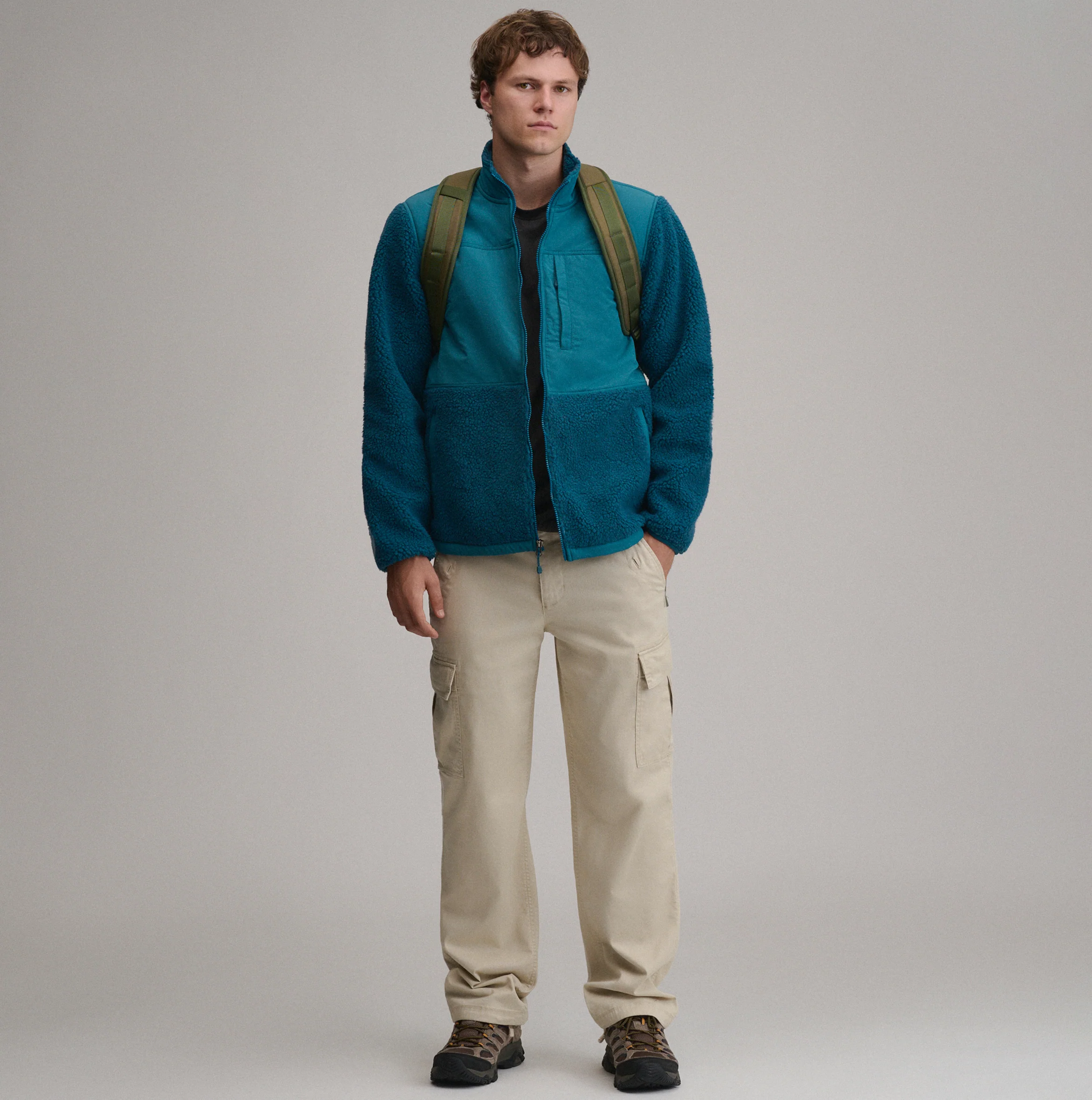 Men's Chilali Fleece Jacket - Mixed Media