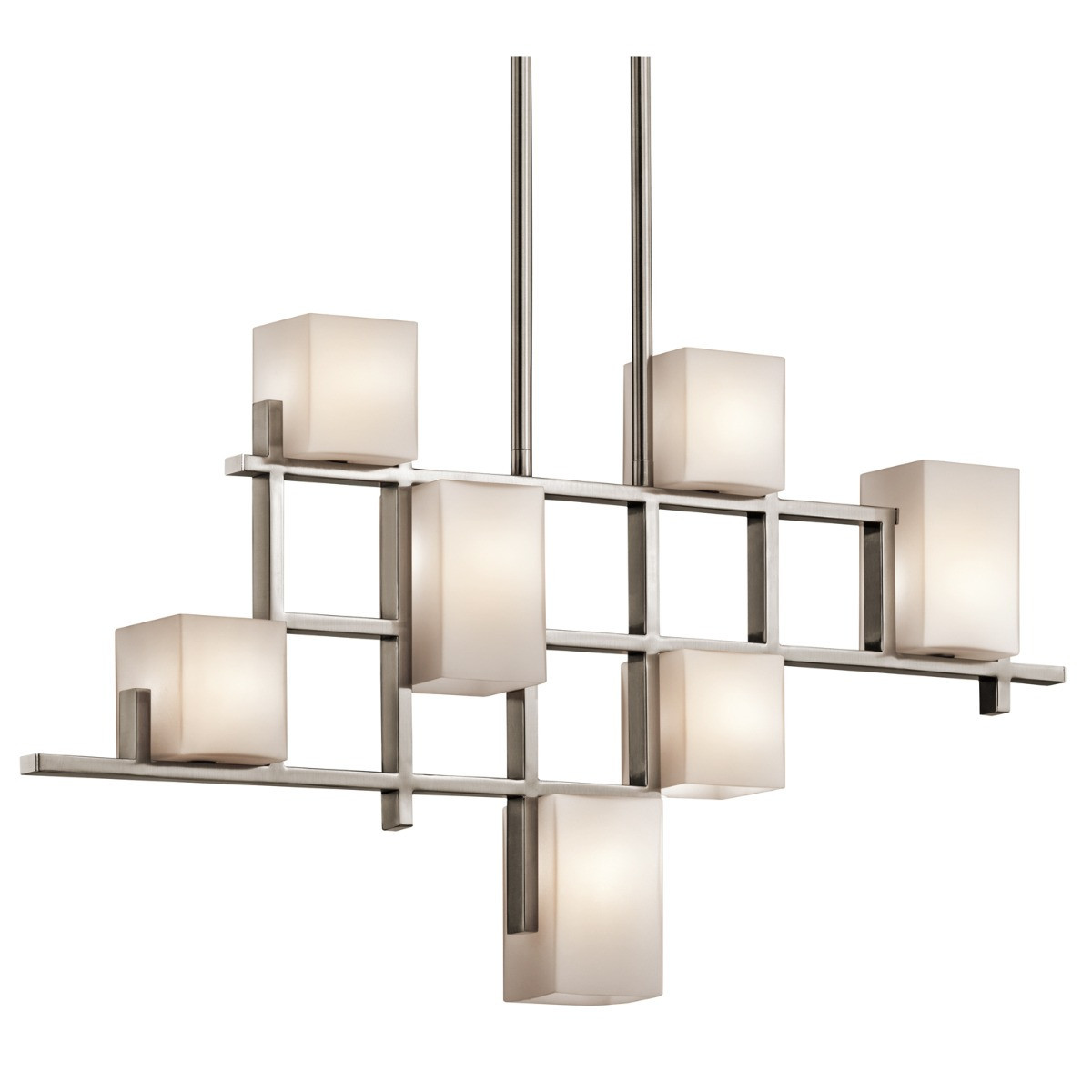 Lampa wisząca klasyczny pewter City Lights 7xG9x3W Kichler