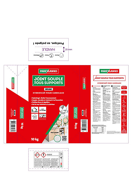 Joint souple tous supports brume Parexlanko 10 kg