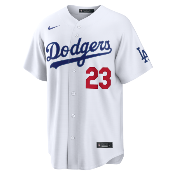 Men's Los Angeles Dodgers Kyle Tucker Nike White Home Stadium Jersey