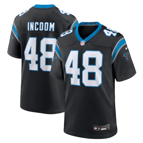 Thomas Incoom Carolina Panthers Nike Team Game Jersey -  Black