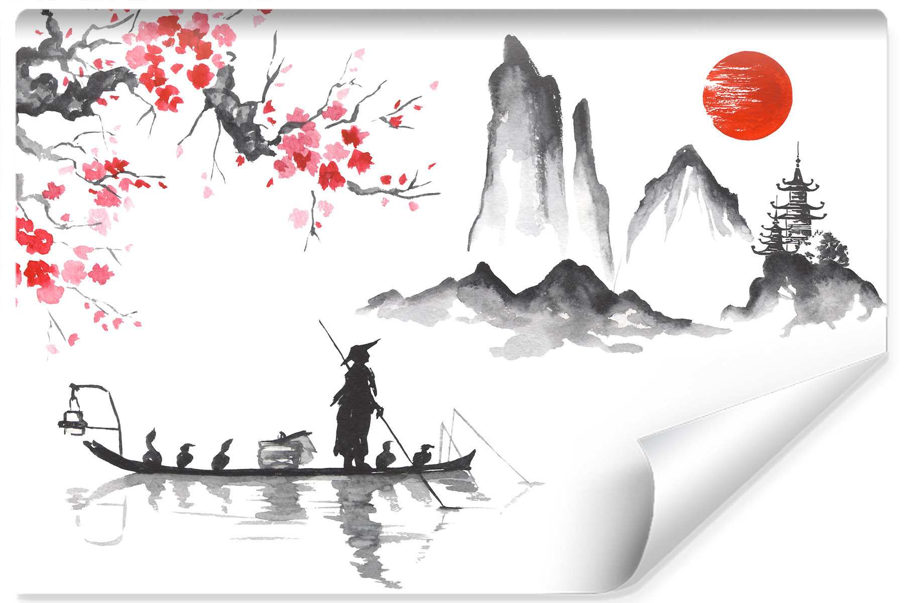 Fototapeta KRAJOBRAZ Japonia Malunek Dekor 90x60cm