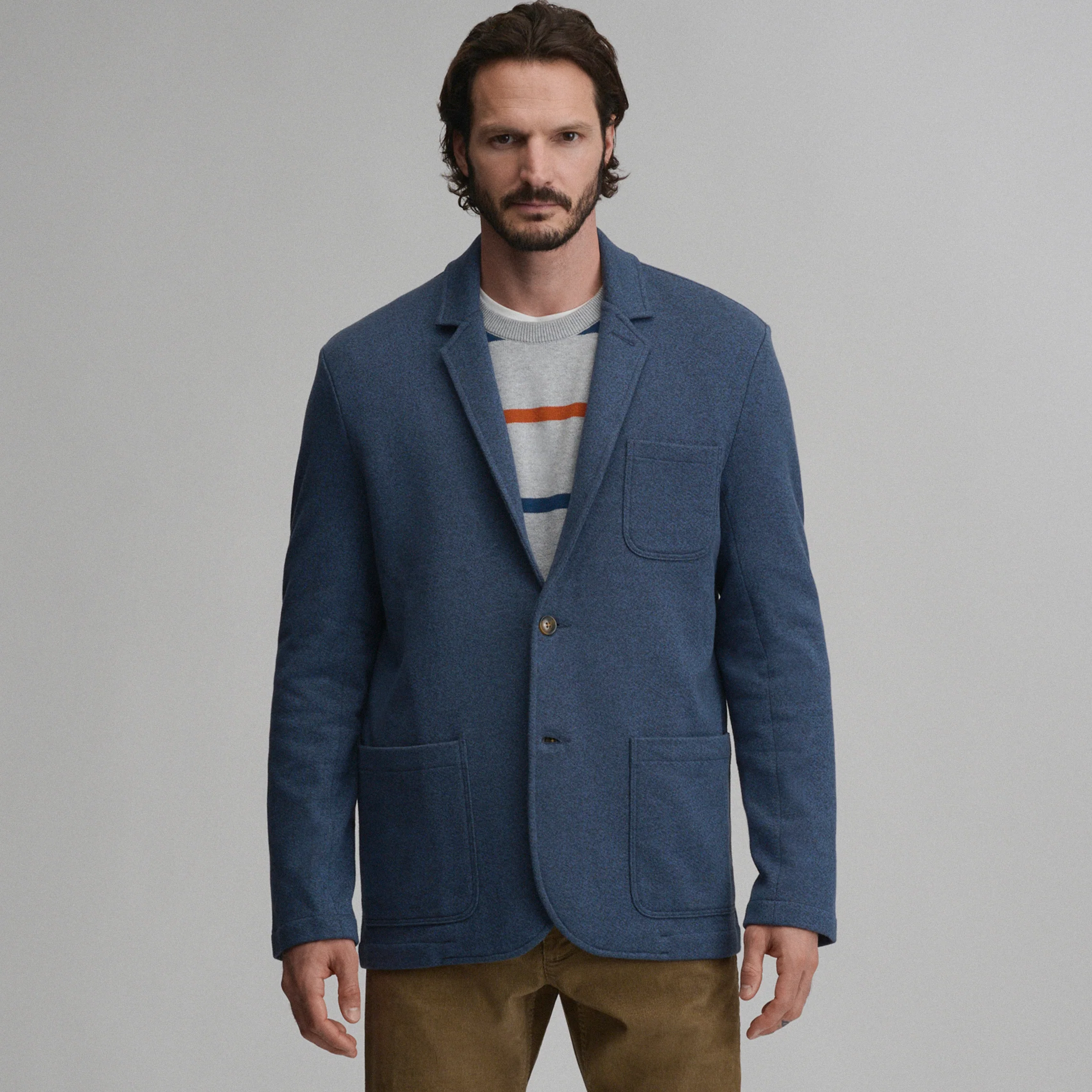 Men's Knit Blazer