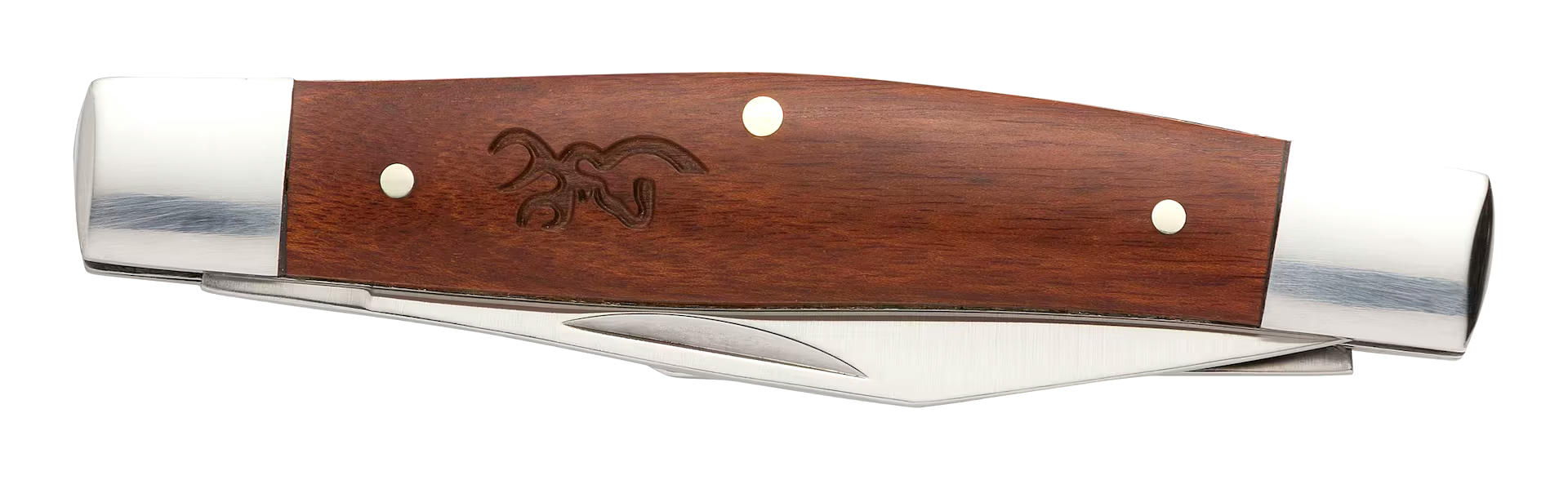 Browning Buckmark Classic 310 Stockman Folding Knife w/ 50th Anniversary Gift Tin