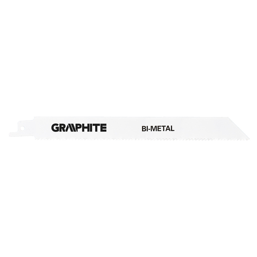 Brzeszczoty bagnetowe 225x20x1.25 mm, 6TPI, 2 szt. GRAPHITE