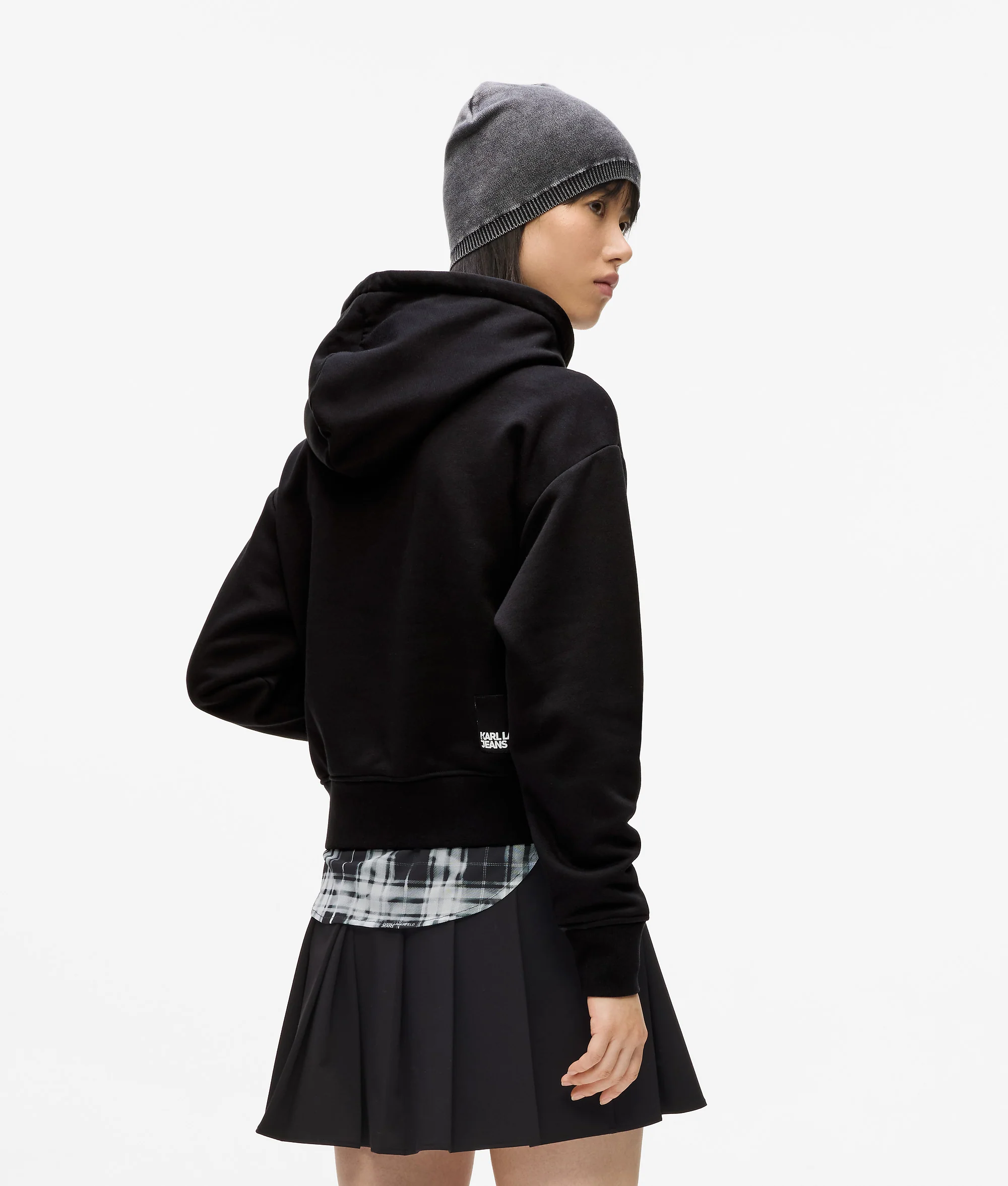 Sweat à capuche avec logo
