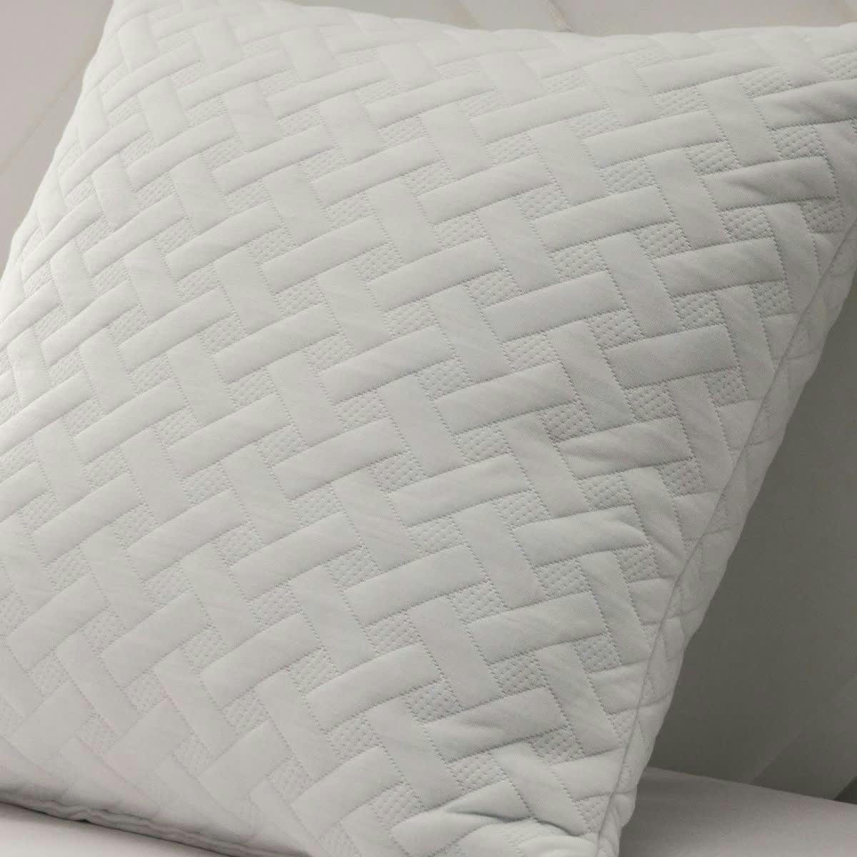 ESSENTIAL - Oreiller mémoire de forme essential blanc 60x60