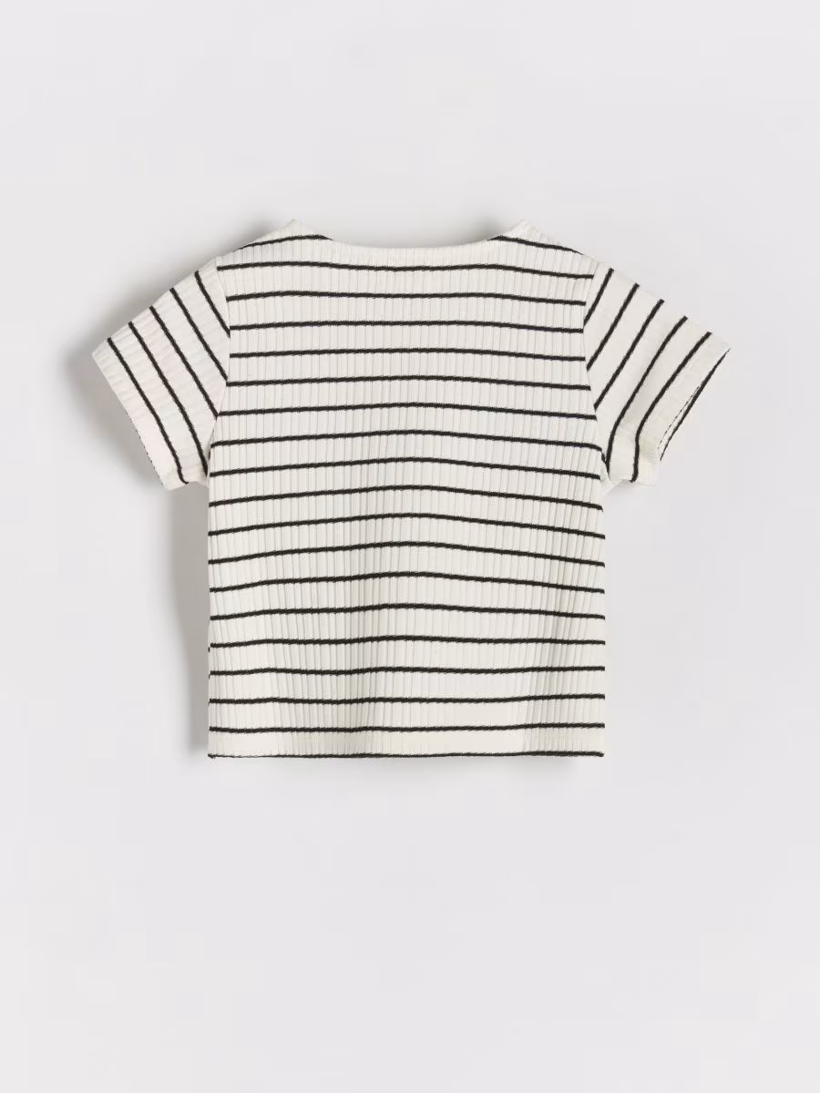 Rib Knit T-Shirt