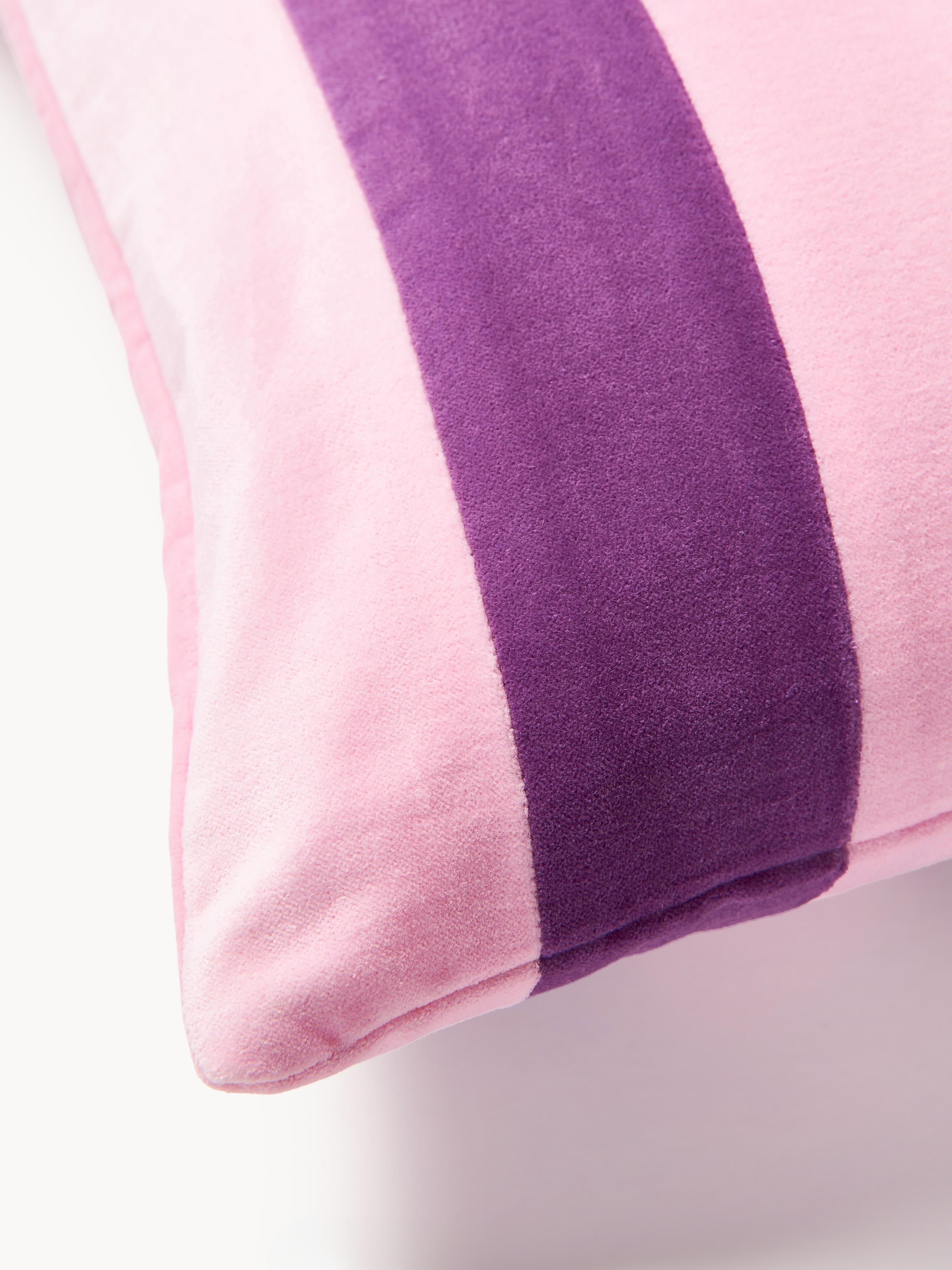 Patchwork-Kissenhülle Remus aus Samt
