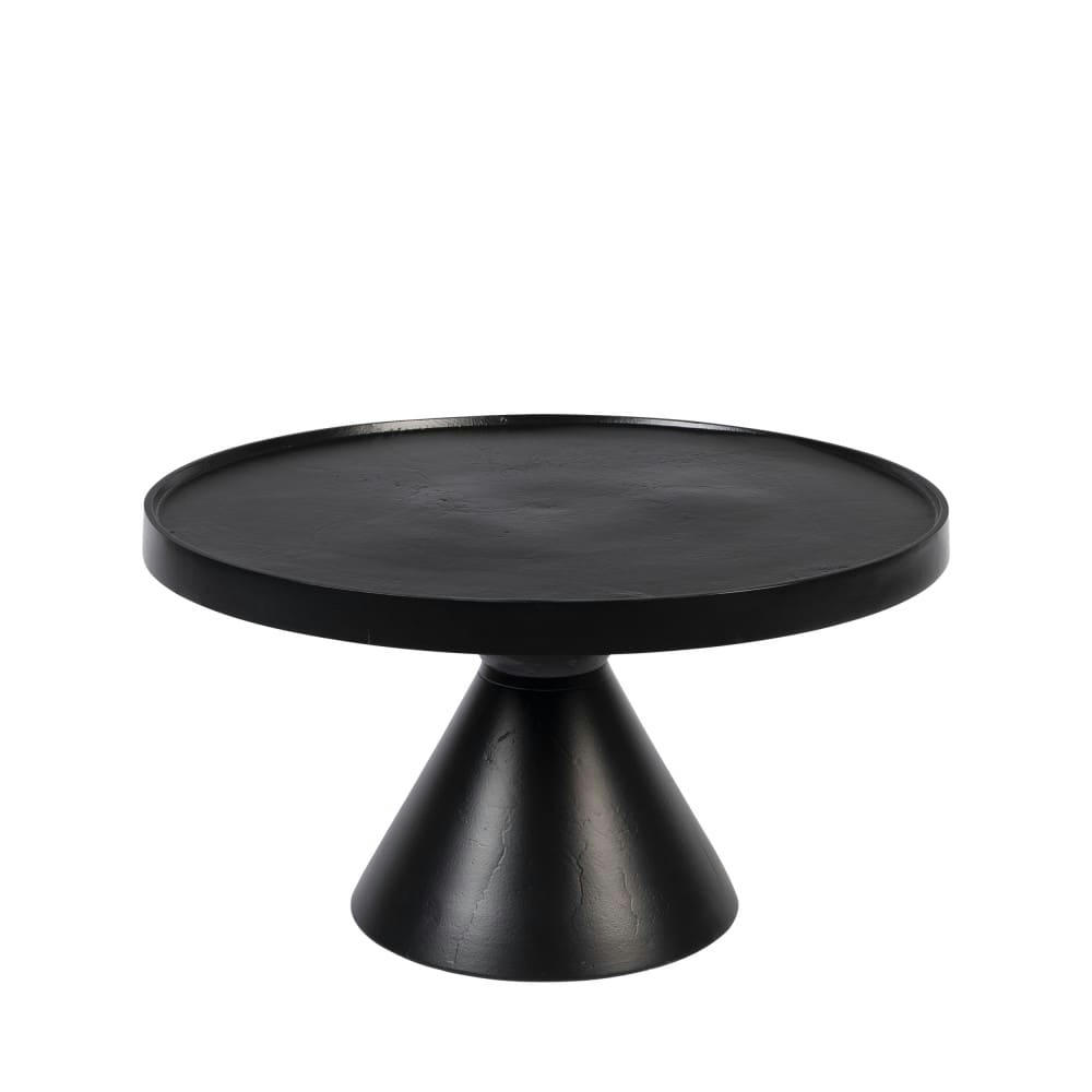 FLOSS - Table basse en métal D60cm noir