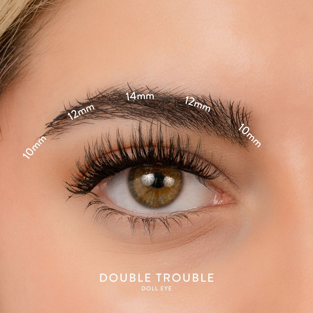 House of Amor Double Trouble Length Natural C Curl Extra Long