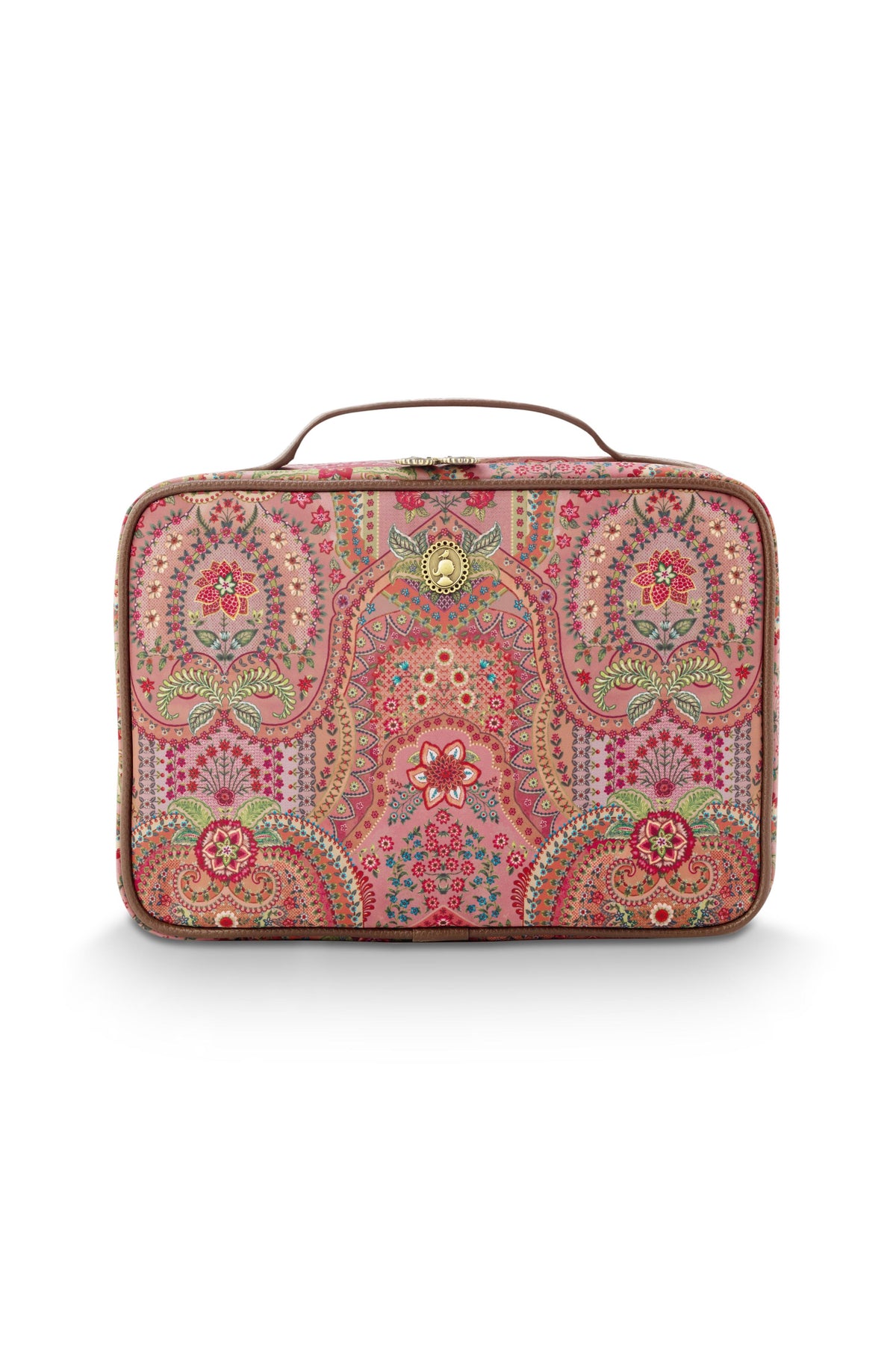 Pip Studio - Casey Beautycase Dames - Jabali - Rood - 27x10x19cm