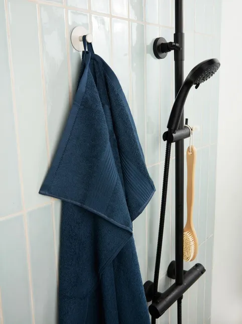 Håndklæde KARLSTAD 50x100 navy KRONBORG