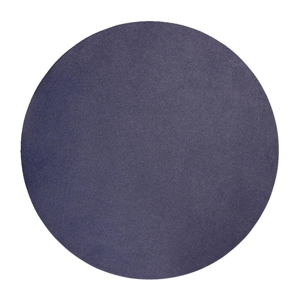 Set de table rond simili réversible bicolore Ø38cm