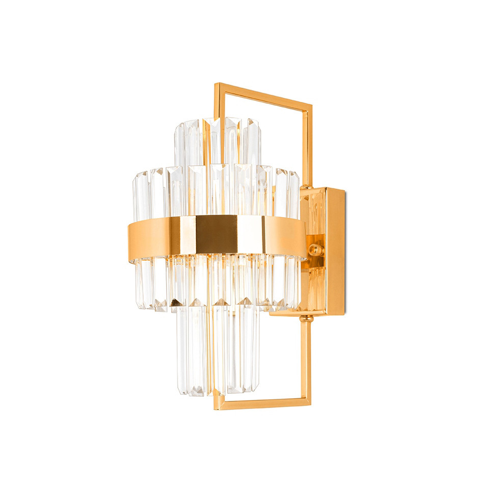MOOSEE lampa ścienna IMPERO złota